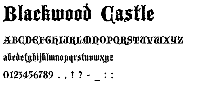 Blackwood Castle police